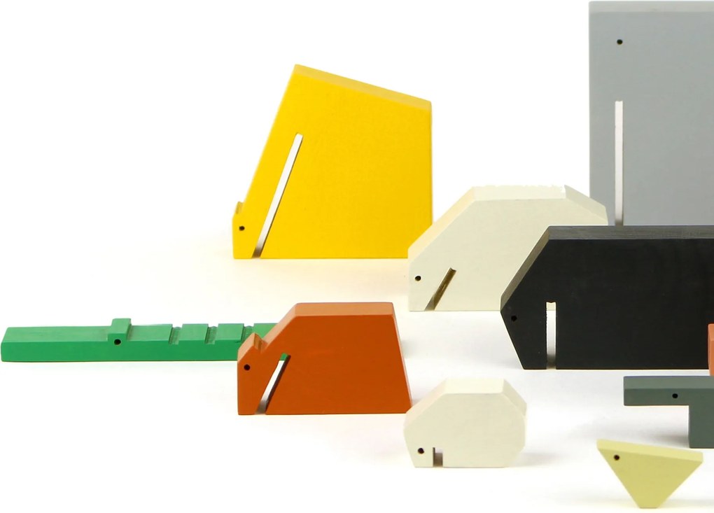 Houten Dieren - Floris Hovers - 13-delig