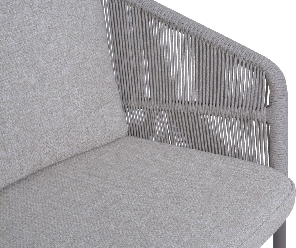 Tuinset 6 personen  Rope Taupe 4 Seasons Outdoor Florence/Weave