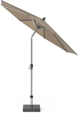 Riva parasol 250 cm rond taupe met kniksysteem