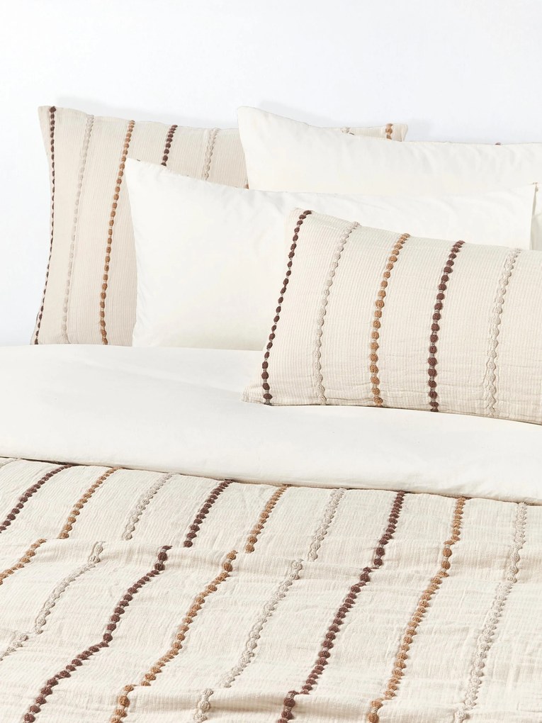 Perkal katoenen dekbedovertrek Arabella