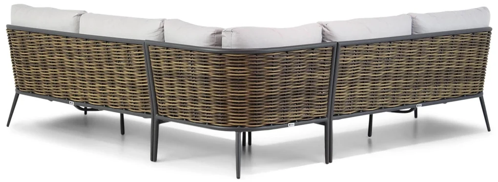 Hoek loungeset 5 personen Aluminium Taupe Coco Ewa/Pacific