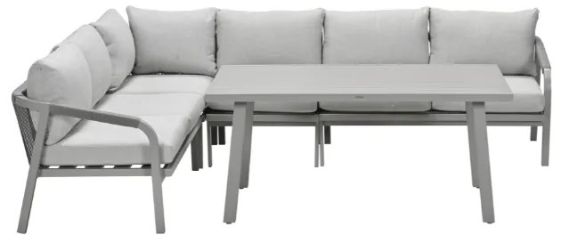 Garden Impressions Tarera lounge dining set 5-delig - taupe