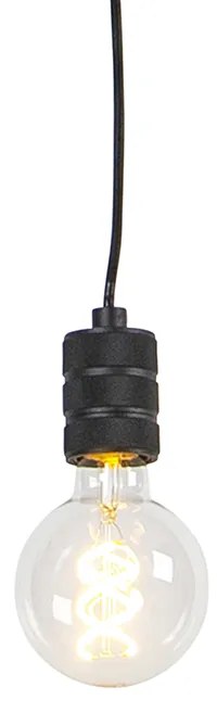 Moderne hanglamp zwart - Cavalux