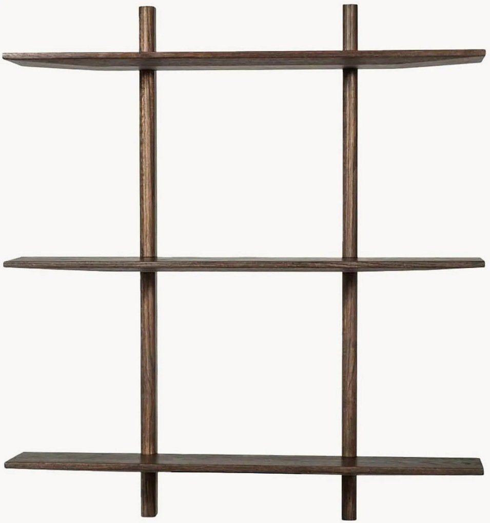 Eikenhouten wandplank Noir