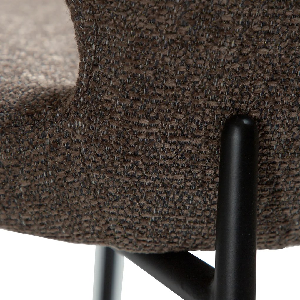 Dan-Form Glory Luxe Barstoel Bruin Boucle