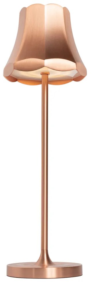 Set van 2 retro tafellampen koper oplaadbaar IP44 - Granny