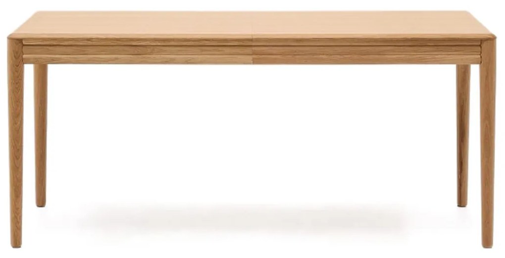 Kave Home Lenon Uitschuifbare Eettafel Eikenhout 160/240 Cm