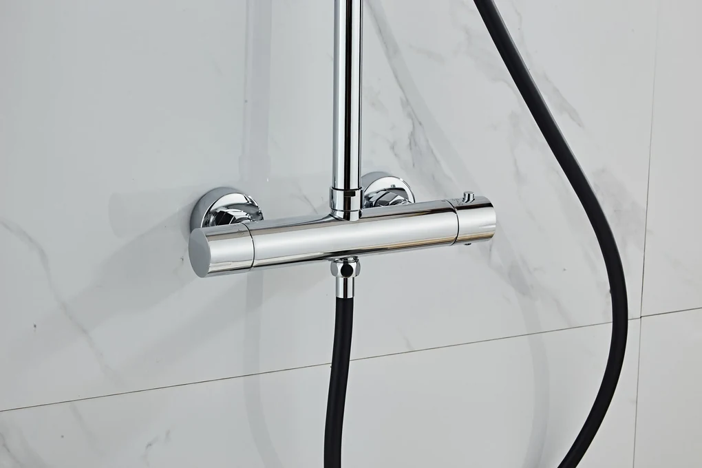 Saniclear Talpa Pro opbouw regendouche chroom 20cm hoofddouche
