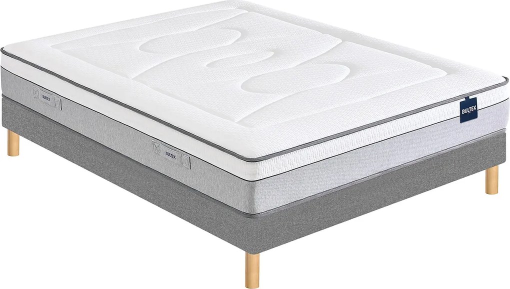 Hybride matras met 580 veren en boxspring, RESTORE