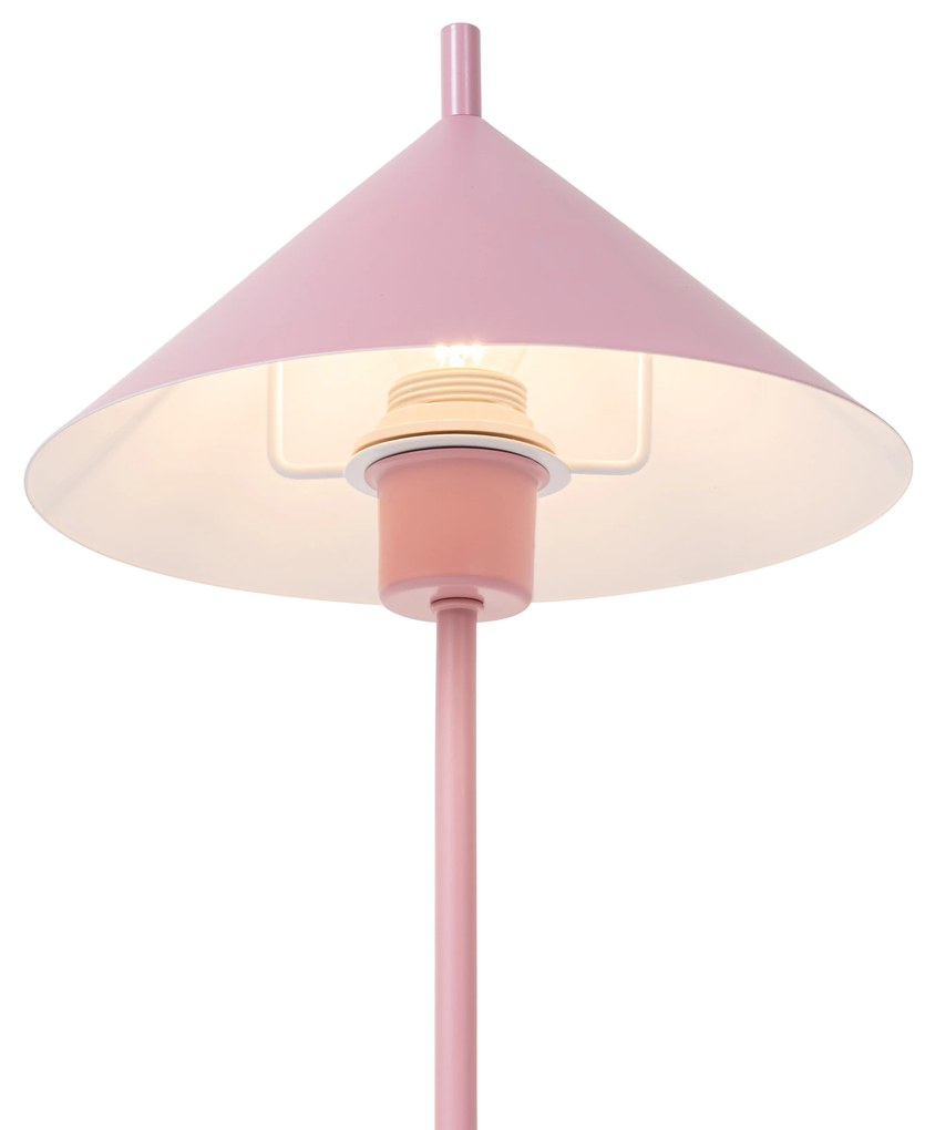 Design tafellamp roze - Triangolo Design E27 rond Binnenverlichting Lamp