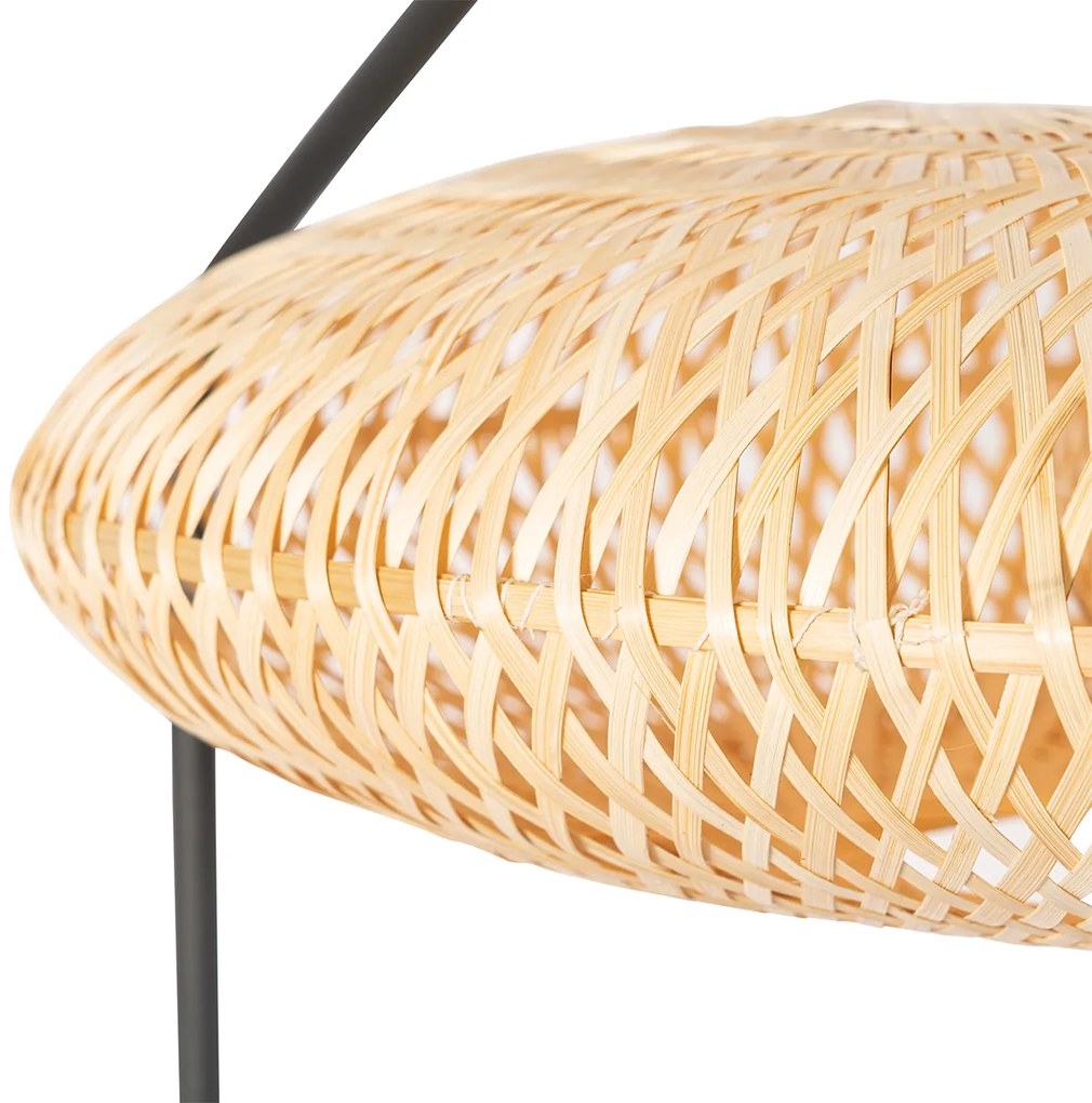 Oosterse vloerlamp bamboe - Ostrava