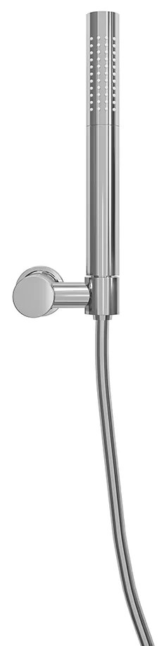 Mueller Round staafhanddoucheset met wandhouder chroom