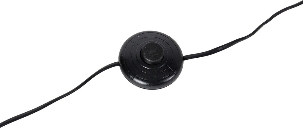 Moderne vloerlamp messing met marmeren voet- Kaso