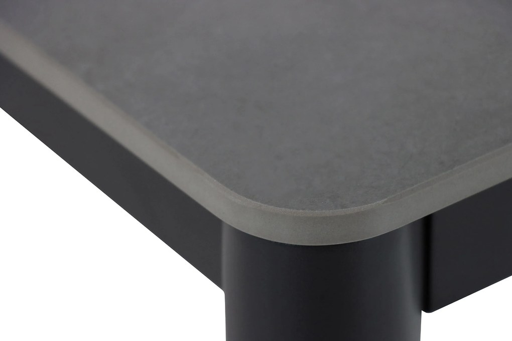 Dining Tuintafel rechthoekig 220 x 100 cm Grijs Como