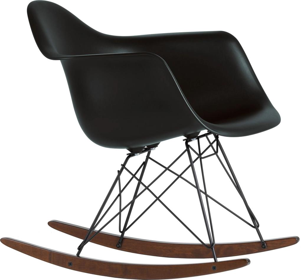Vitra Eames RAR schommelstoel met donker onderstel