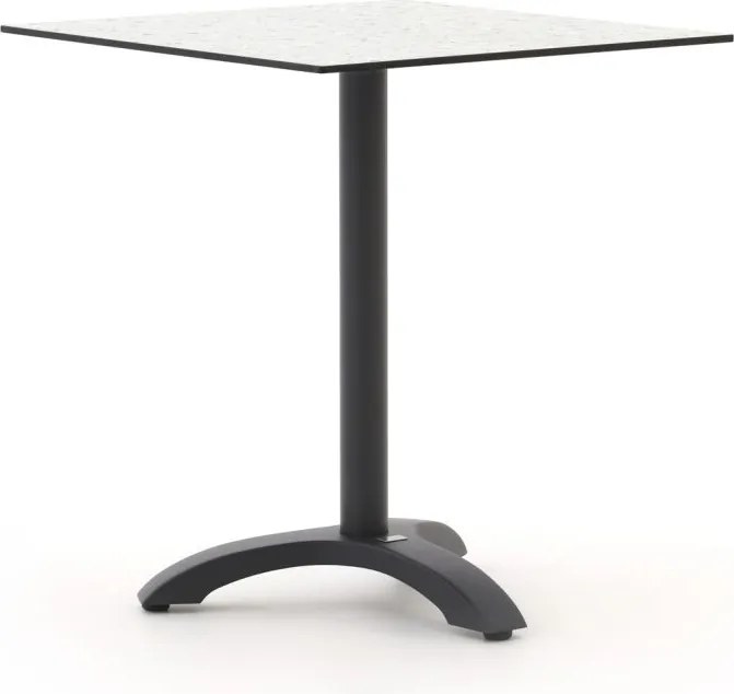 Tuin eettafel Bellagio  | Vierkant  | Tuintafel Kunststof | 70x70cm | 2 personen | Kees Smit Tuinmeubelen