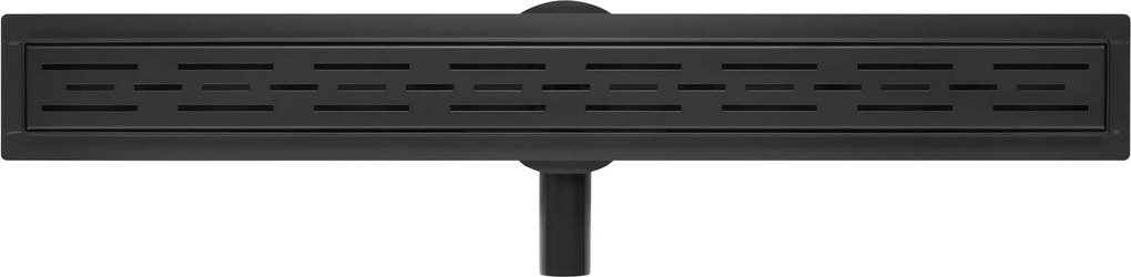 Saqu Twist Drain complete douchegoot inclusief rooster 70cm zwart