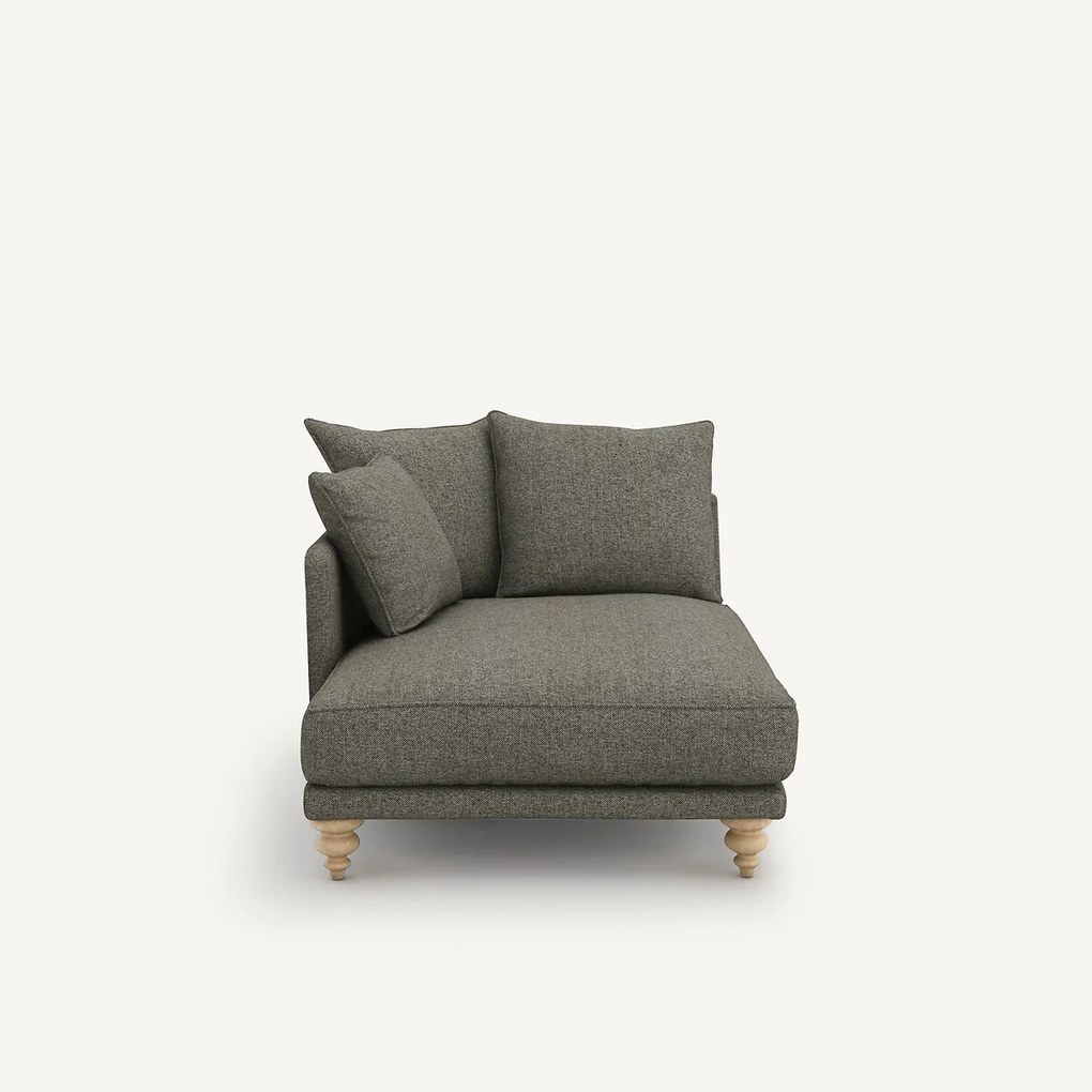 Tweed longchair, Lazare