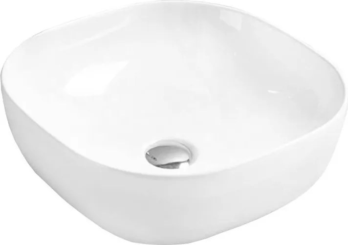 Mexen Vera opbouw wastafel 42 x 42 cm, wit - 21074100