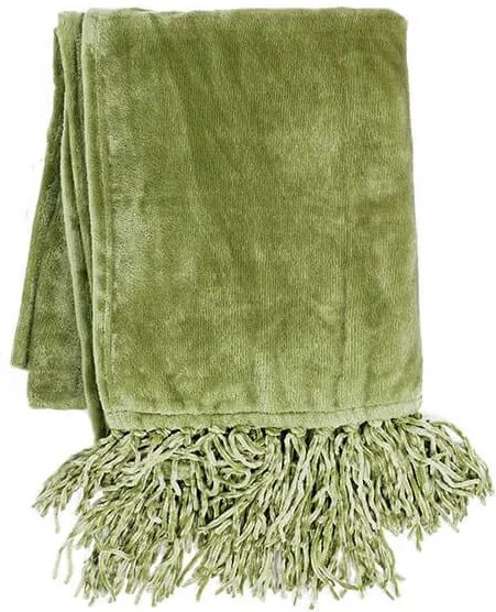 Tiseco Home Studio Plaid - Fluffy - Groen