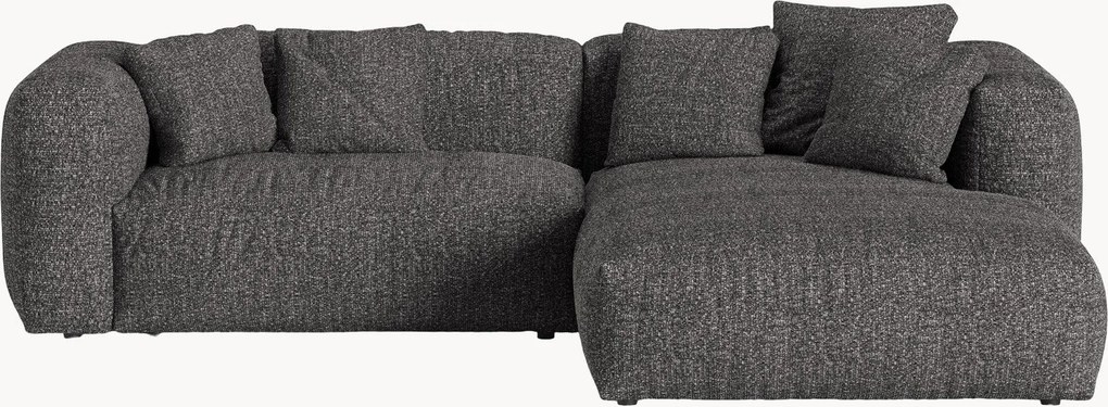 Modulaire bouclé hoekbank Martina