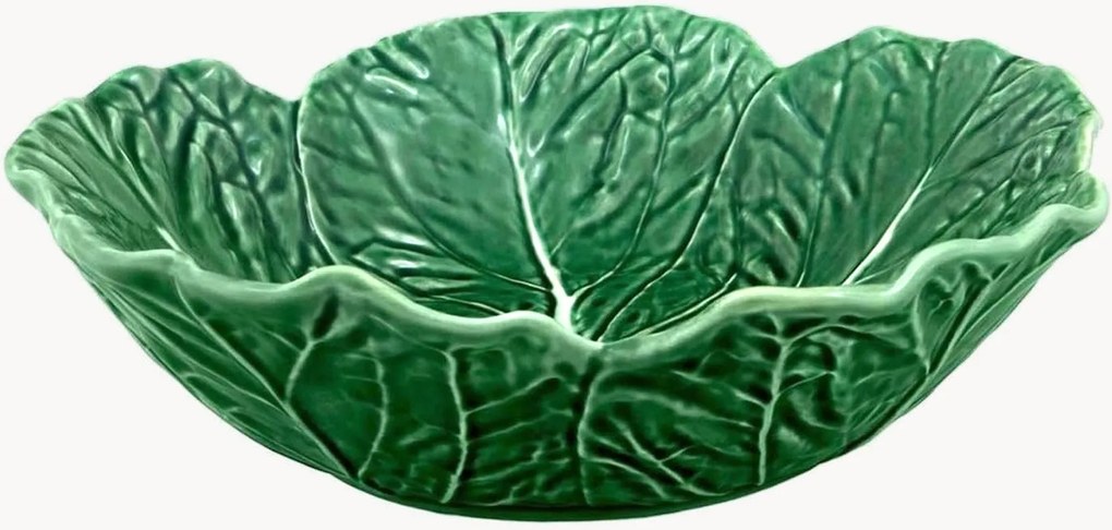 Handbeschilderde serveerschaal Cabbage