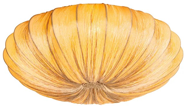 Japandi plafondlamp beige 60cm 5-lichts - Plu