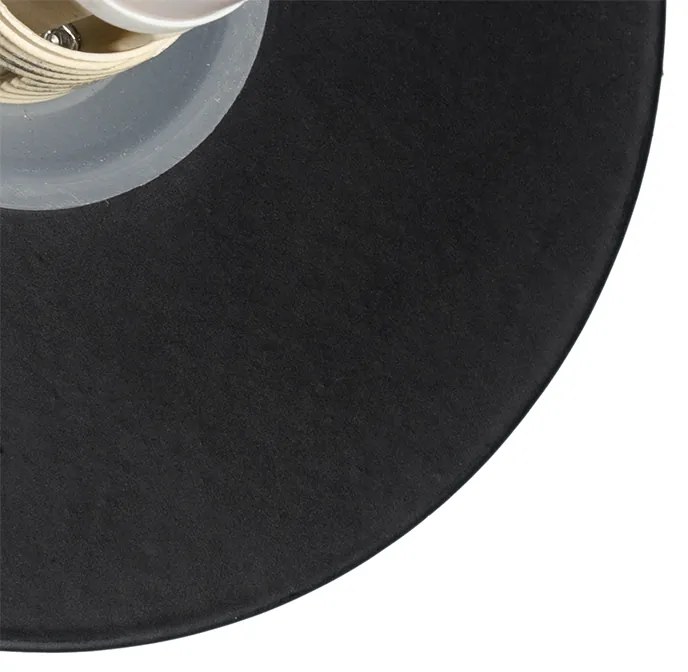 Wandlamp zwart IP44 met schakelaar - Cederic