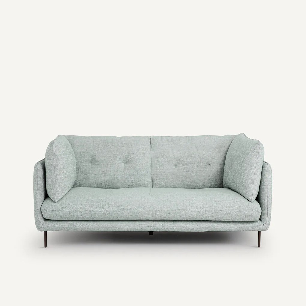 2-zits zetel van gevlekte canvas, Botero