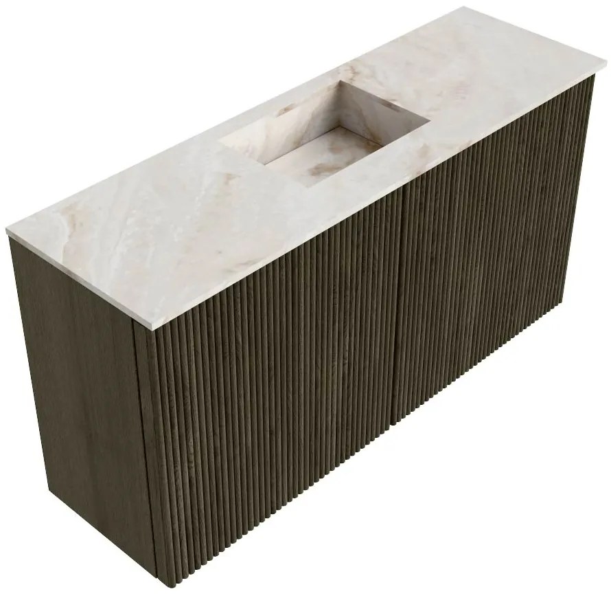 Mondiaz Joya DLux 80cm toiletmeubel shadow met wastafel faye midden 1 kraangat frappe