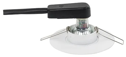 Set van 6 Moderne inbouwspot wit 12 cm - Buco