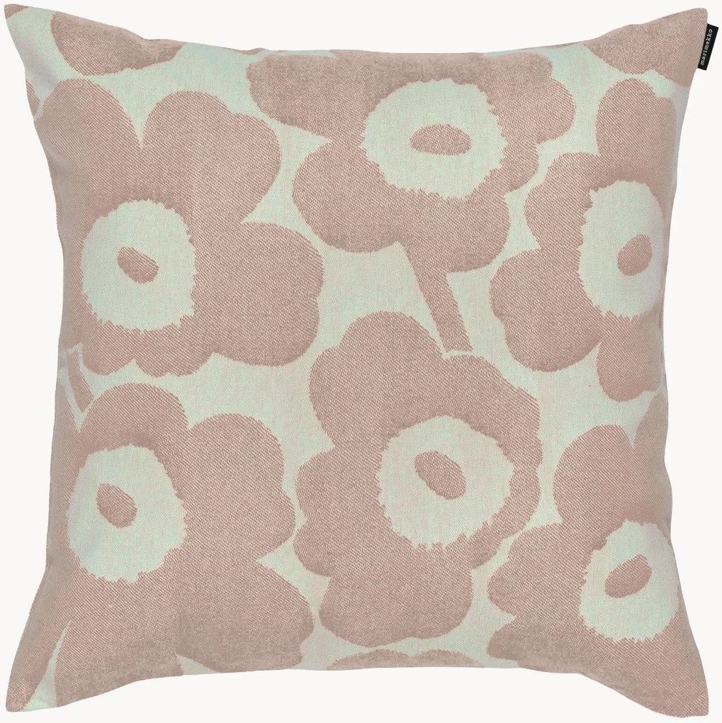Katoenen kussenhoes met bloemenprint Pieni Unikko