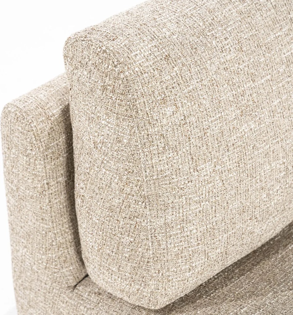 Draaibare Fauteuil Taupe Zonder Armleuning
