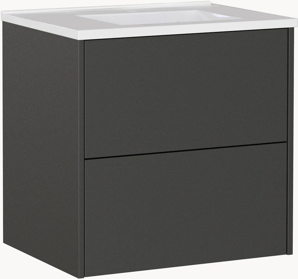 Wandwastafel Bodera met kast
