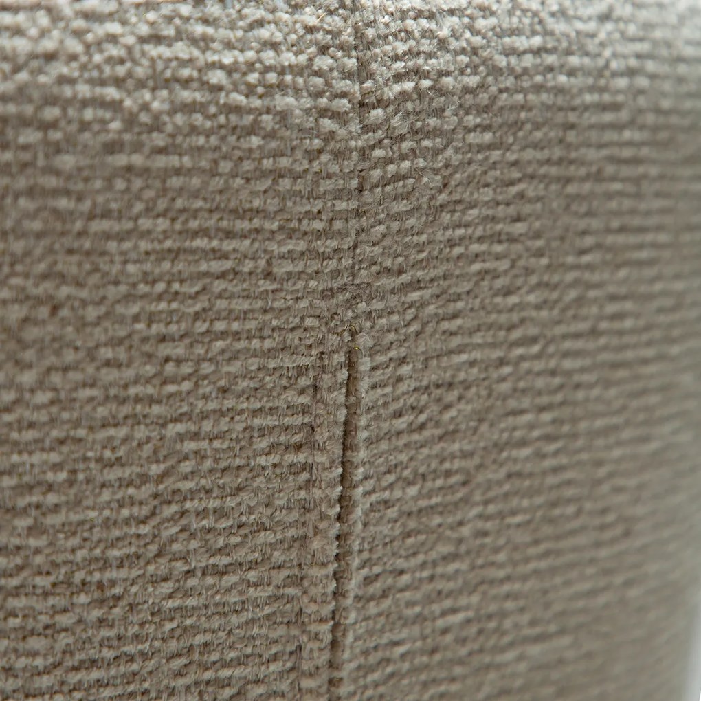 Dan-Form Glory Swivel Draaibare Eetkamerstoel Almond Shimmer Boucle