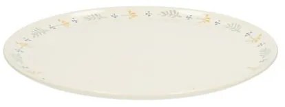 Ontbijtbord, steengoed, strooitakje,Ø23 cm