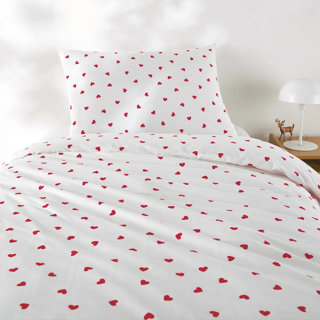 Bedset voor kinderbed in 50% gerecycled katoen, Scacco