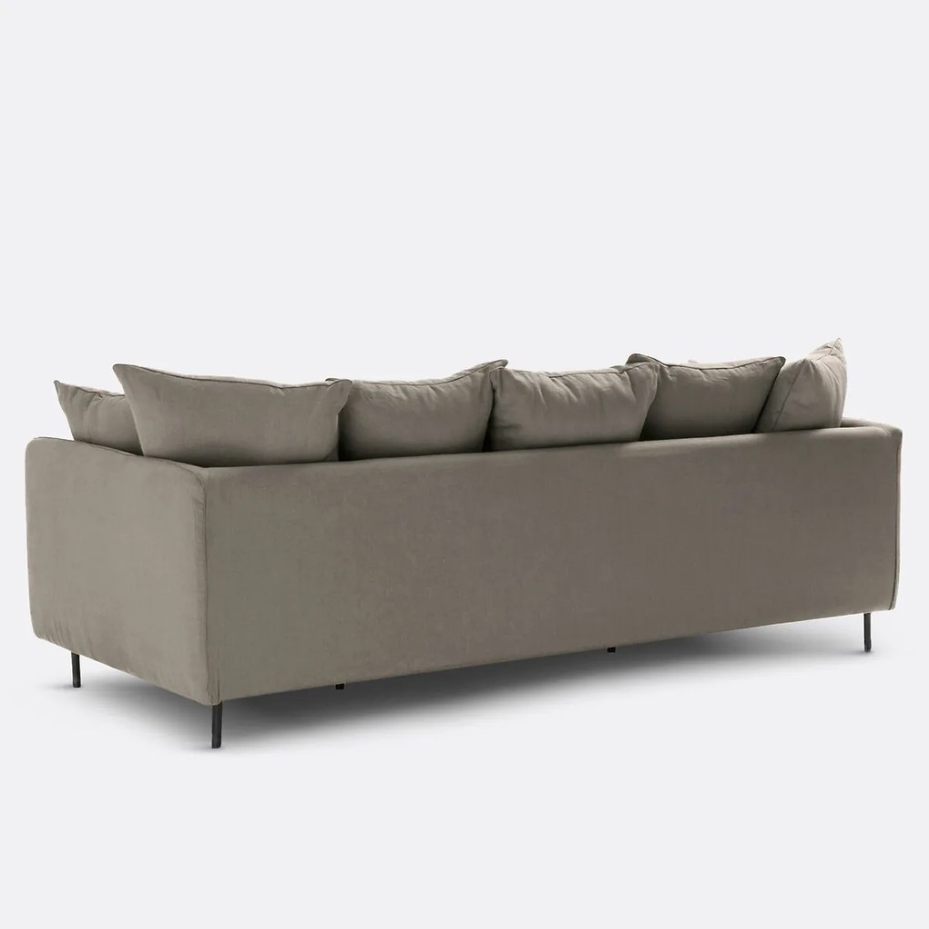 Linnen en viscose bank, 3- of 5-zits, Ivete