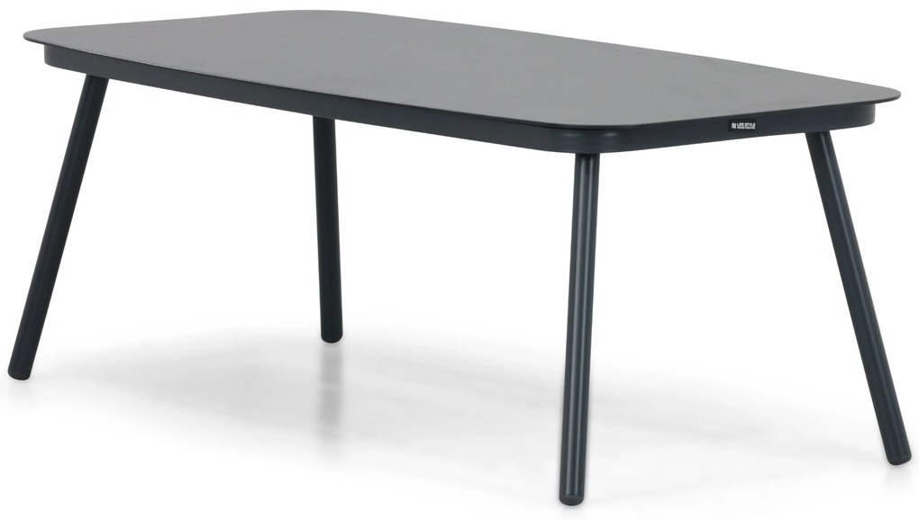 Stoel en Bank Loungeset 5 personen Aluminium/rope Grijs  Lifestyle Garden Furniture Feraro