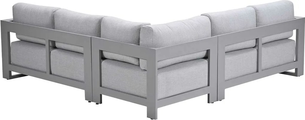 Garden Impressions Malakka loungebank 3-delig - taupe