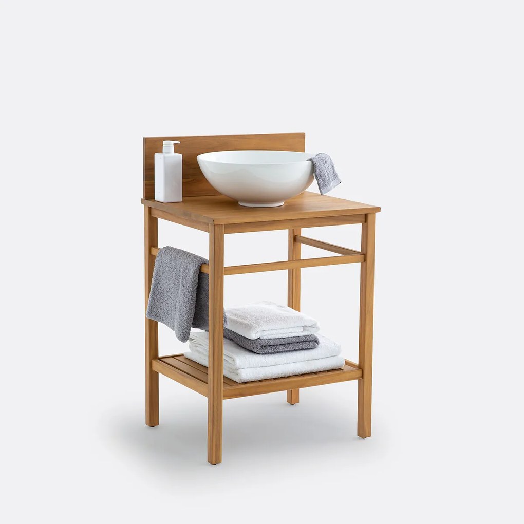 Badkamermeubel Mercure, Acacia, 60 cm