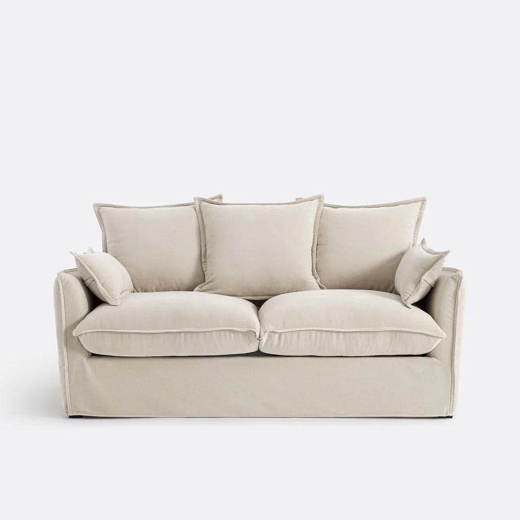 Slaapbank H14 cm, mêlee polyester, Odna