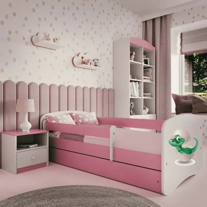 Peuter Roze Eenpersoonsbed BabyDreams - Voor Kinderen Kinderen Peuter Junior 5060504987387 Children's Beds Home, 160x80, Nee, Geen Children's Beds Hom
