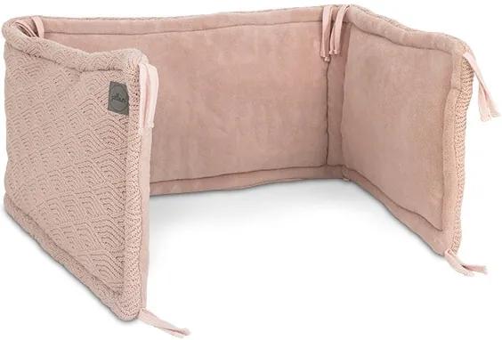 Box/bedbumper 35x180cm River knit - Pale Pink - Beddengoed
