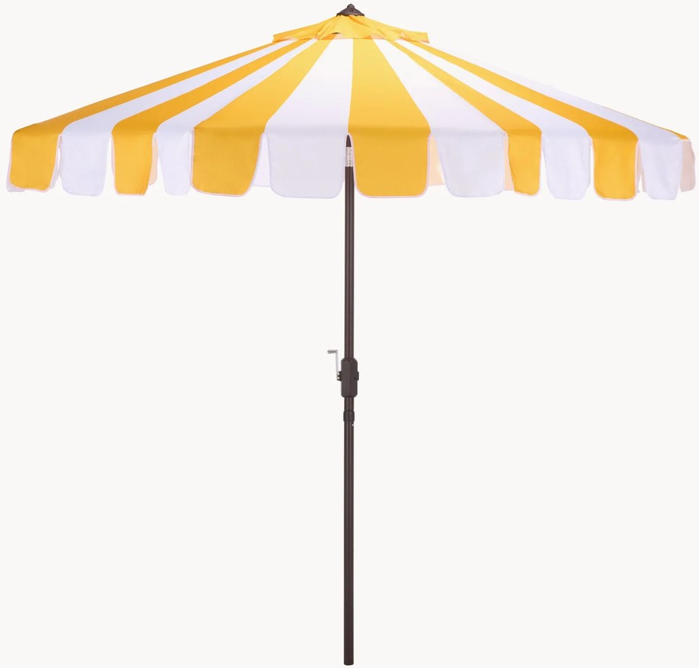 Parasol Meze met kantelfunctie, Ø 256 cm