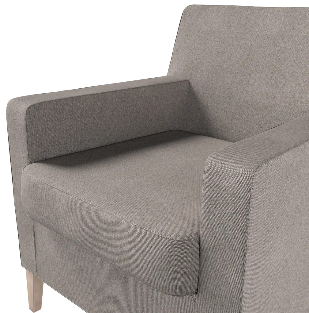 Dekoria IKEA hoes voor Karlstad (hoog), beige-grijs