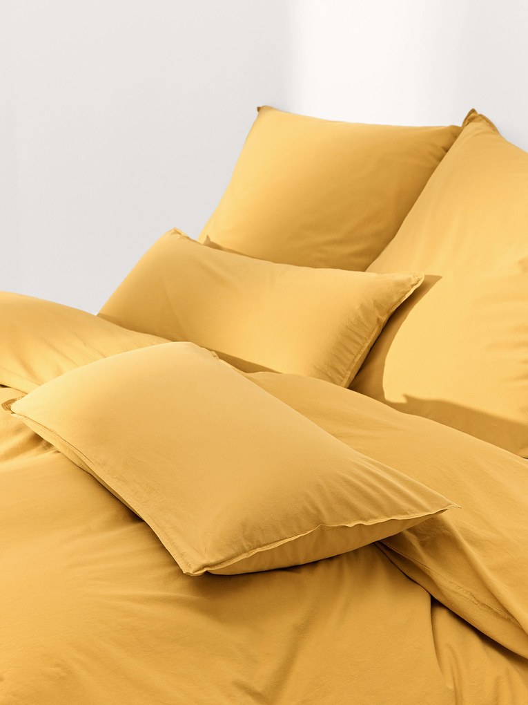 Dekbedovertrek van gewassen perkalkatoen Debbie