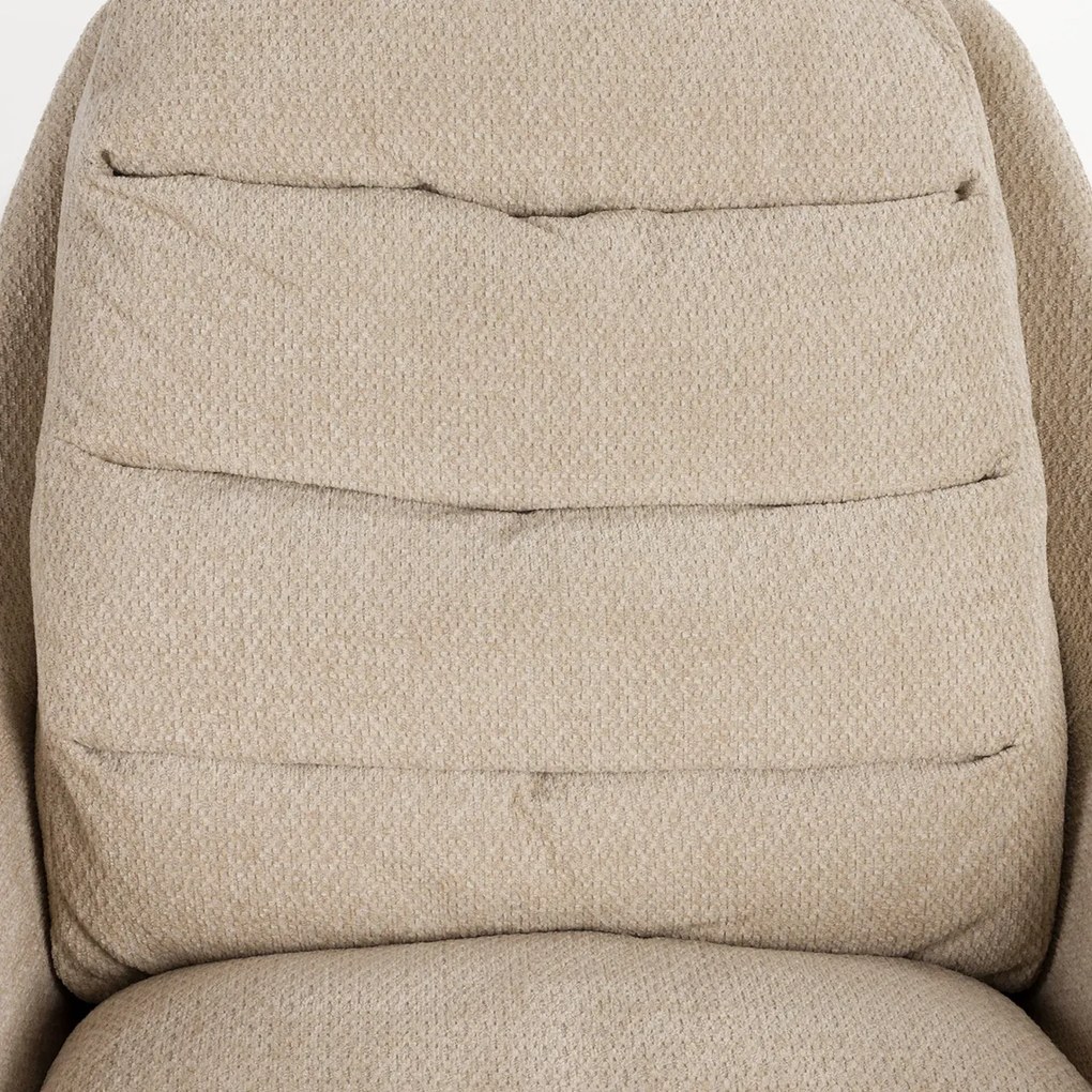 Zuiver Philly Beige Fauteuil Draaibaar
