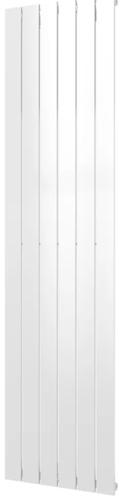 Plieger Cavallino Retto designradiator verticaal enkel middenaansluiting 1800x450mm 910W wit