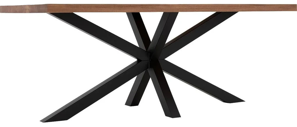 Goossens Eettafel Blade, Strak blad 200 x 100 cm 6 cm dik